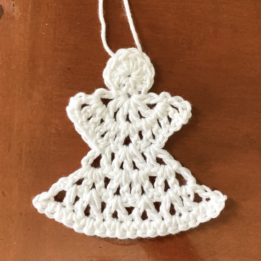 Crochet Angel Ornament Quick & Easy Gift Simply Hooked by