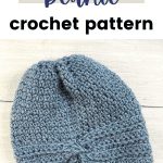 crochet hat beanie pin image