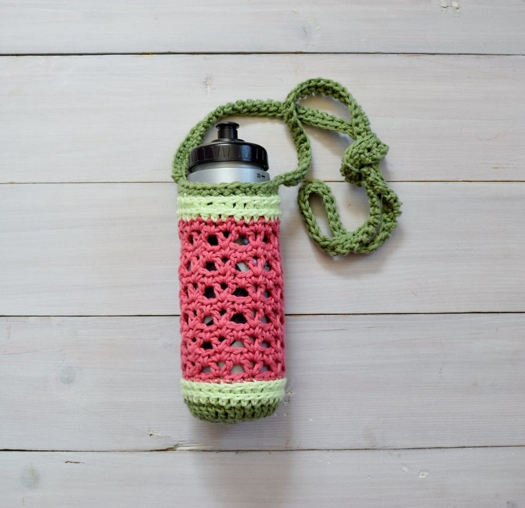 Crocheted Strap for a Bag: not stretchy and holding its shape