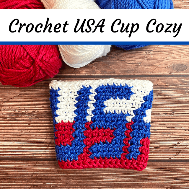 usa crochet cup cozy
