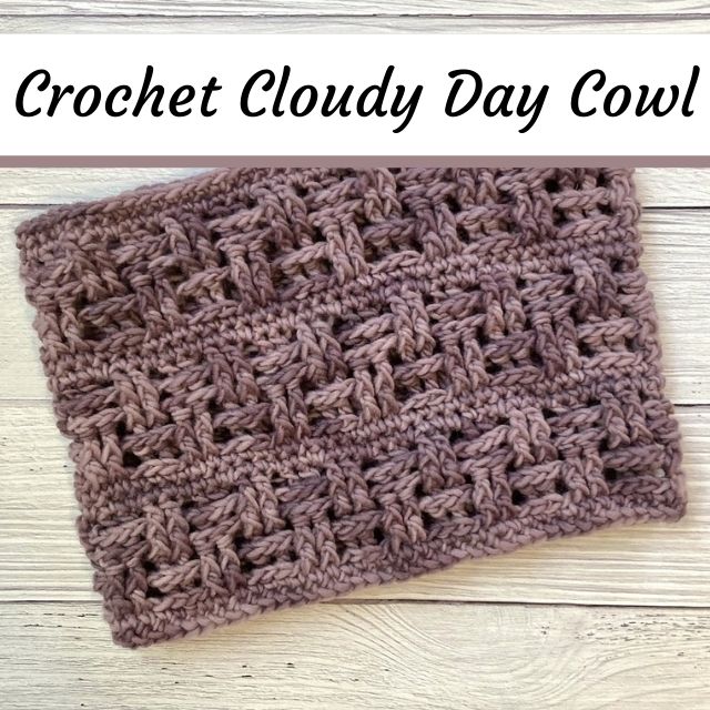 crochet neckwarmer cowl