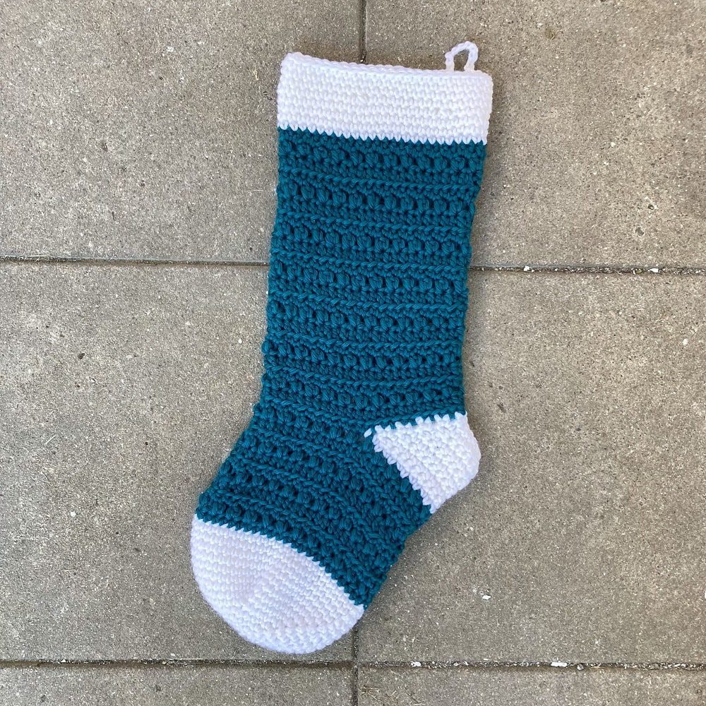 crochet christmas stocking pattern