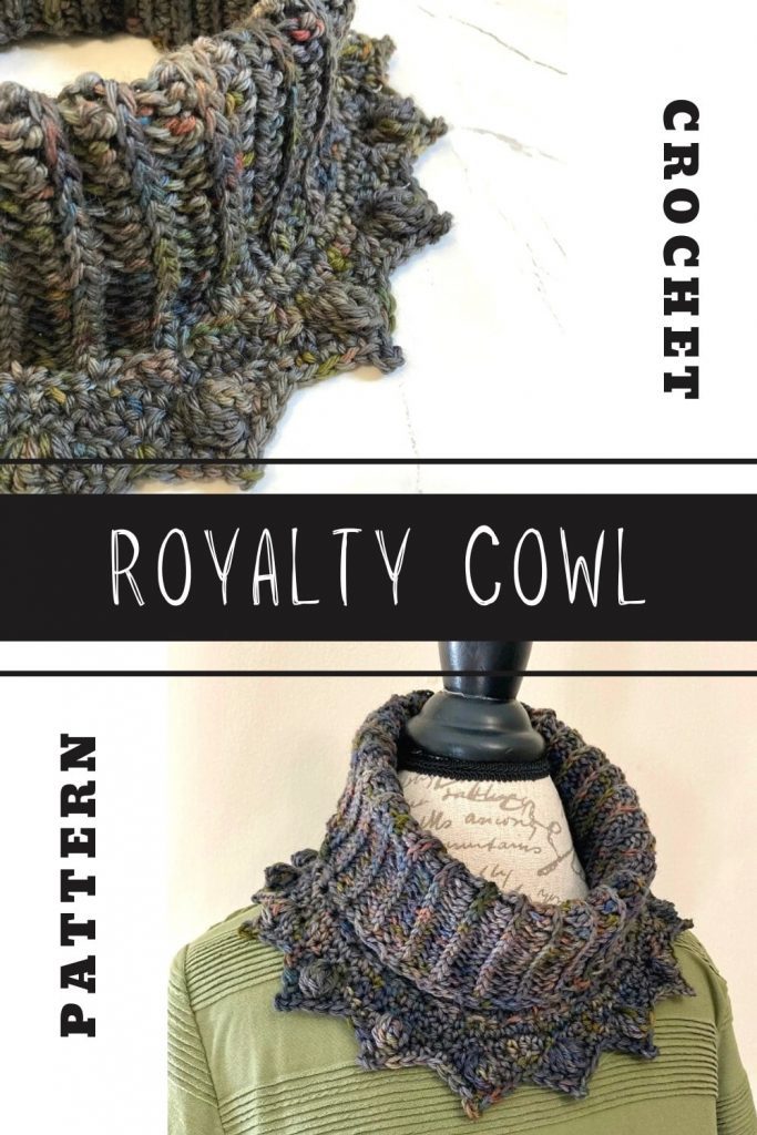 crochet bobble cowl pattern