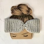 simple chunky crochet headband