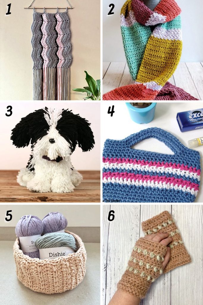 50+ Free Crochet Worsted Weight Yarn Patterns - Simply Hooked by Janet