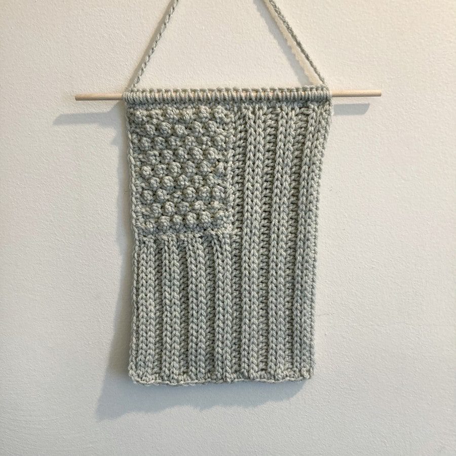 usa flag crochet pattern