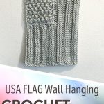 crochet usa flag wall hanging pattern