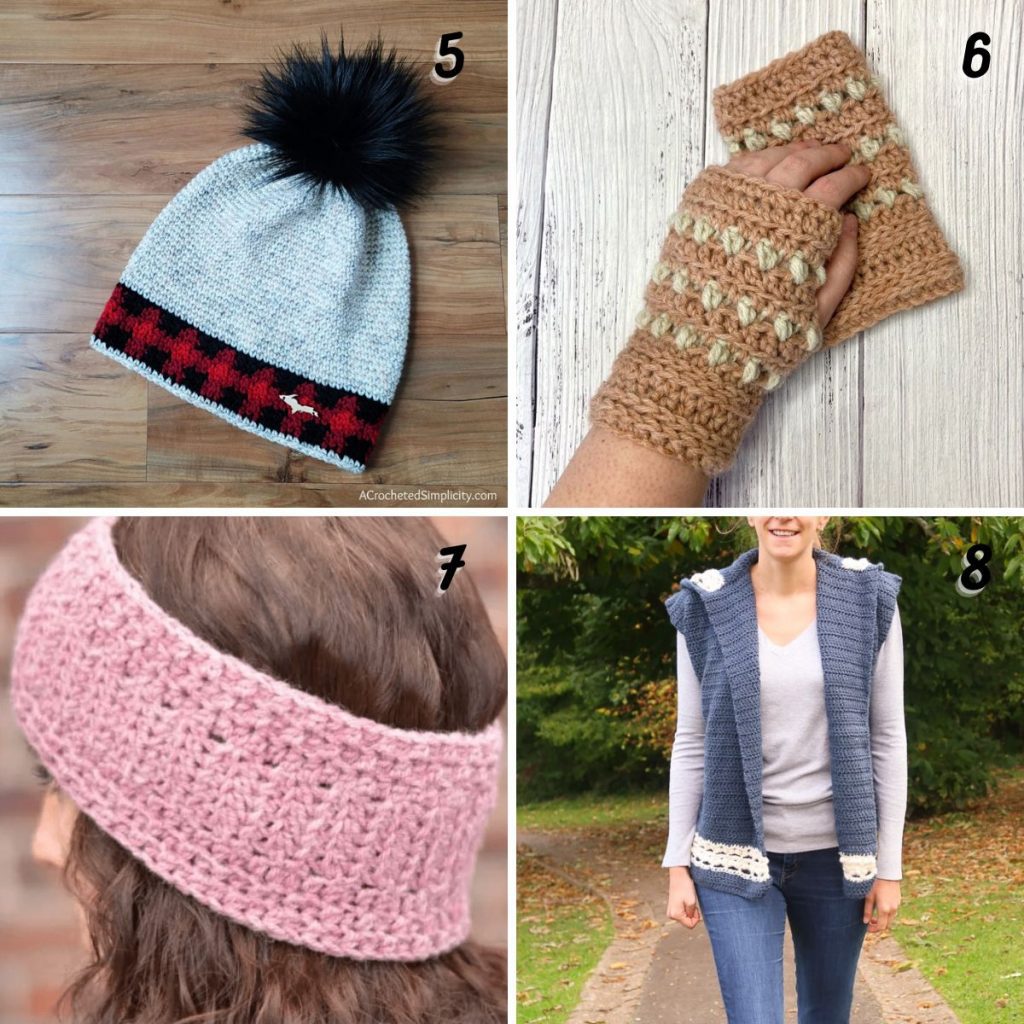 15+ Crochet Patterns that use Lion Brand Wool Ease Yarn - Simply Hooked by  Janet