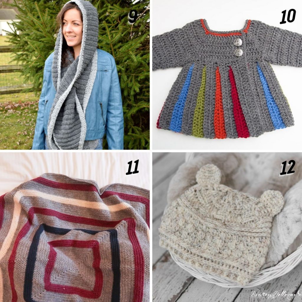worsted weight wool blend yarn patterns