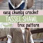 cozy crochet ruana pattern