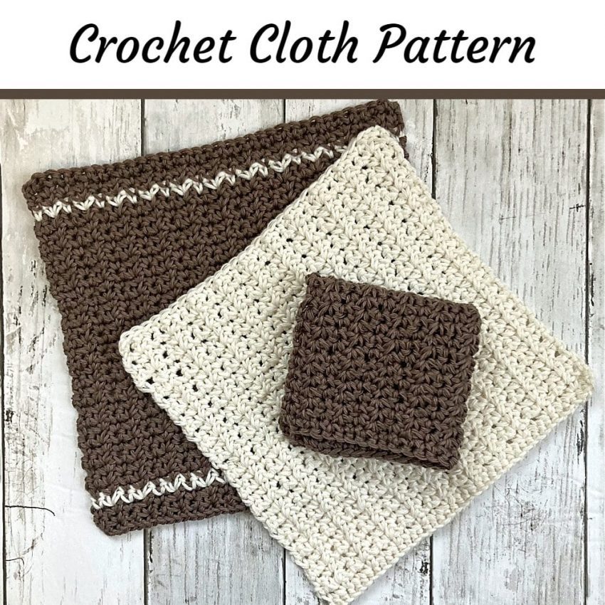 free crochet wash cloth pattern