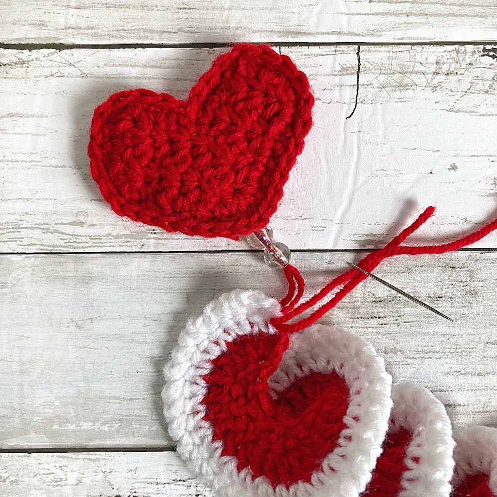 Free Crochet Heart Wind Spinner Pattern - Simply Hooked by Janet