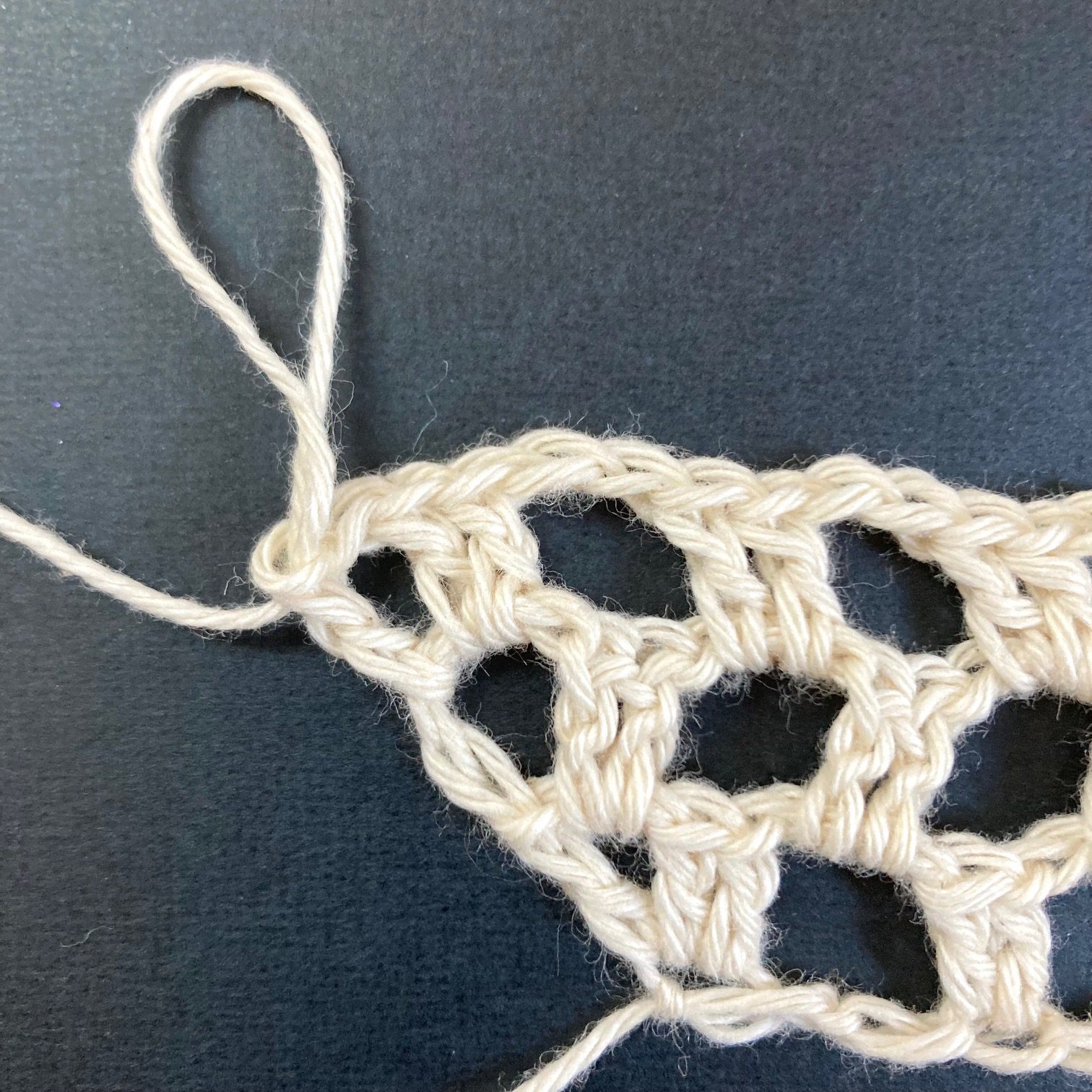 Free & Simple Crochet Hair Scarf Pattern - Simply Hooked by Janet