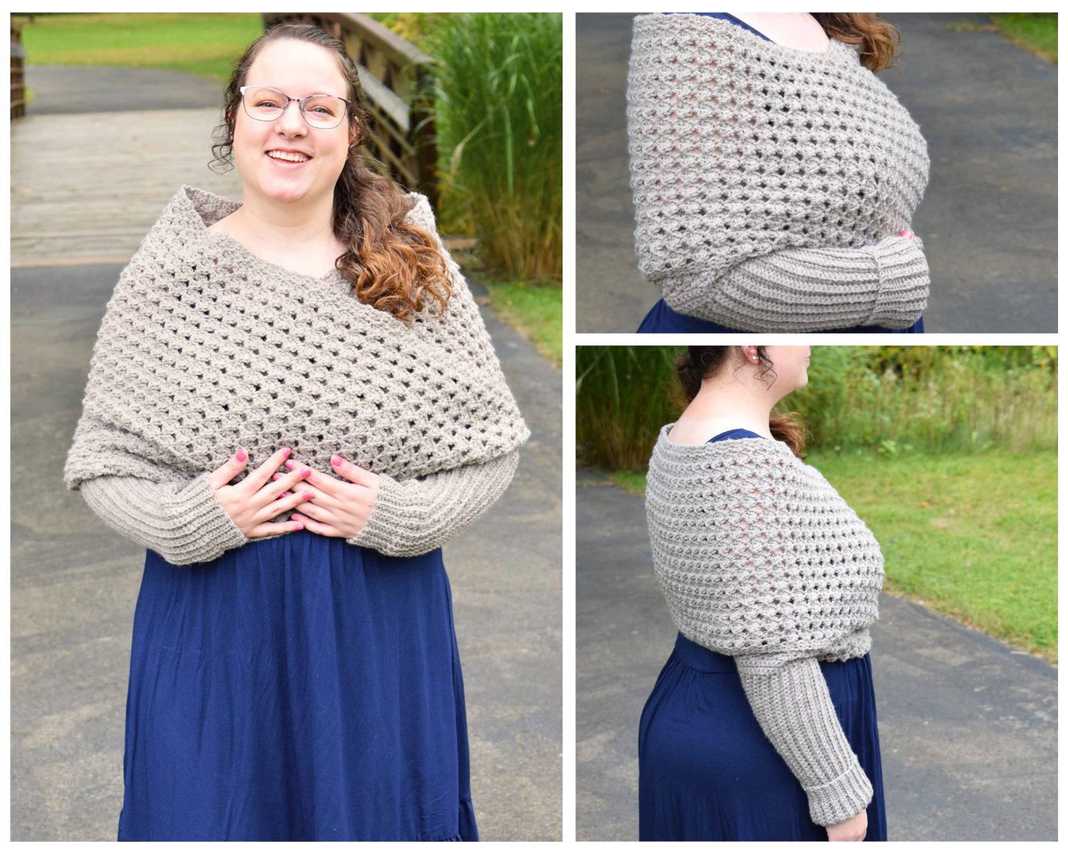 More Than 10 Ways to Style a Wrap with Shawl Pins, Crochet